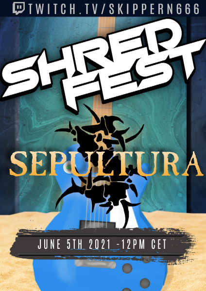 Shredfest 5 poster, Sepultura